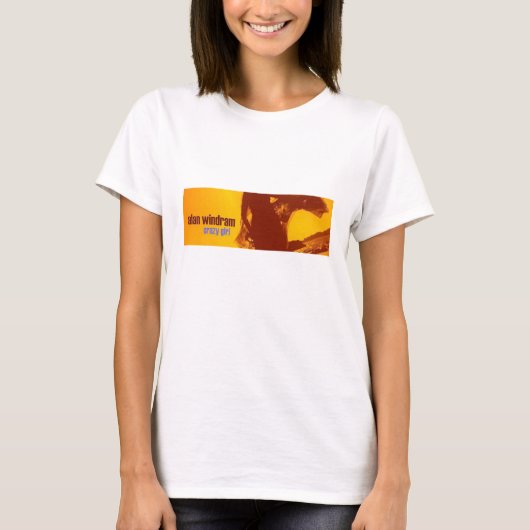 krankzinnig dameskapje t-shirt (Voorkant)