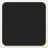 Krankzinnig zwart  papier Onderzetters (Voorkant)