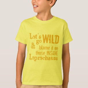 Krankzinnige Leprechauns shirten & jassen T-shirt