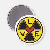 Krankzinnige wetenschapper magneet. magneet (Voorkant / Achterkant)