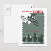 krankzinnigheid-[Converteerd] Briefkaart (Voorkant / Achterkant)