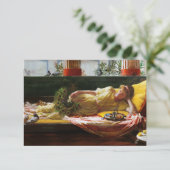 Krankzinnigheid van Doing Niets Dolce verre Niente Bedankkaart (Staand voorkant)