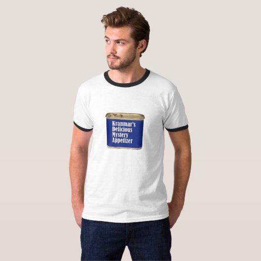 Kranmar's Delicious Mystery Appetizer T-shirt (Voorkant volledig)