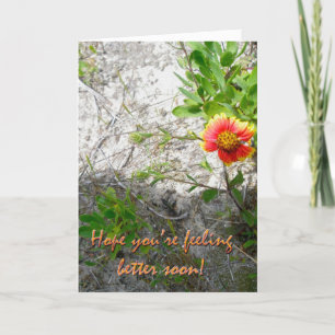 Krans bloem herstelkaart kaart