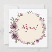 Krans Bloemen Groene takken Bloemstuk Religieus (Voorkant)