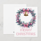 Krans Christmas Kaart (Voorkant / Achterkant)