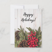 Krans en Hulst Kerstcollectie Kaart (Voorkant)