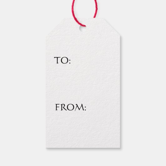 KRANS Gift Label Cadeaulabel (Achterkant)