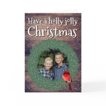 Krans hebben een Holly Jolly Kerstmis