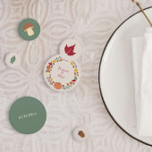 Krans & Herfst Bruiloft Confetti