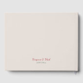 Krans & Herfst Huwelijk Gastenboek (Achterkant)