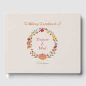 Krans & Herfst Huwelijk Gastenboek (Voorkant)