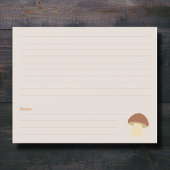 Krans & Herfst Vrijgezellenfeest Recept Kaart