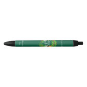 Krans Holly Jolly Family Green Zwarte Inkt Pen (Voorkant)