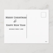 Krans Kerst Ansichtkaart - Eigen Foto Feestdagenkaart (Achterkant)