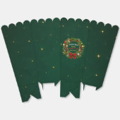 Krans Kerstfeest Bedankdoosjes (Ongevouwen)