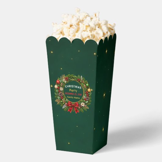Krans Kerstfeest Bedankdoosjes (Popped)