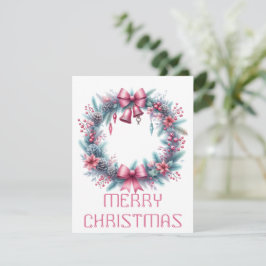 Krans Kerstkaart