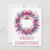 Krans Kerstkaart (Voorkant)