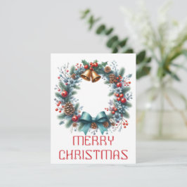Krans Kerstkaart