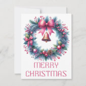 Krans Kerstkaart (Voorkant)