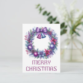 Krans Kerstkaart