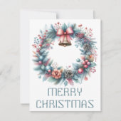 Krans Kerstkaart (Voorkant)