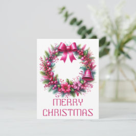 Krans Kerstkaart