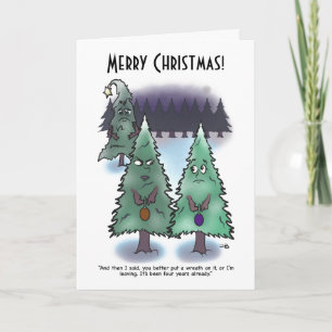 Krans Kerstmiskaart Vouwkaart Kaart