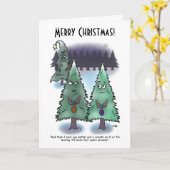 Krans Kerstmiskaart Vouwkaart Kaart (Gele Bloem)