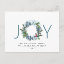 Krans Landschap Kerstmis Hulst Bes Holiday