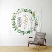 KRANS LOOF ACOUREL BABY SHOWER WELKOM WANDKLEED (In Situ (horizontaal))