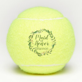 Krans Maid of Honor huwelijkscadeau Tennisballen