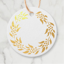 Krans met Bessen Bedankjes Labels