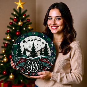 Krans met slee Kerstnacht Grote Klok