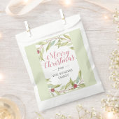 Krans met wintergroen en bessen voor Kerstmis Bedankzakje (Geknipt)