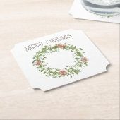 Krans Onderzetters - Kerstmis (Gekanteld)