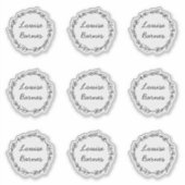 krans sticker (Voorkant)