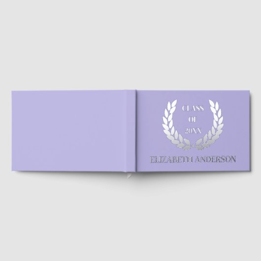 Krans van bladeren Afstuderen Gastenboek (Volledig)