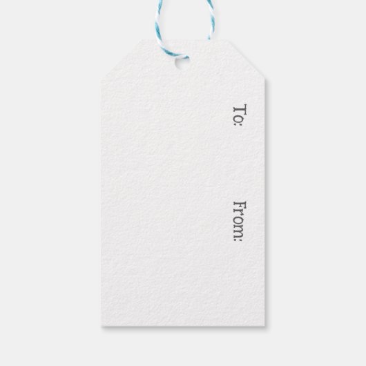 Krans van bladeren - Kinder kunst voor CHOC Cadeaulabel (Achterkant)