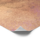 Krans van doedelbladeren en bessen Thanksgiving Poster (Hoek)