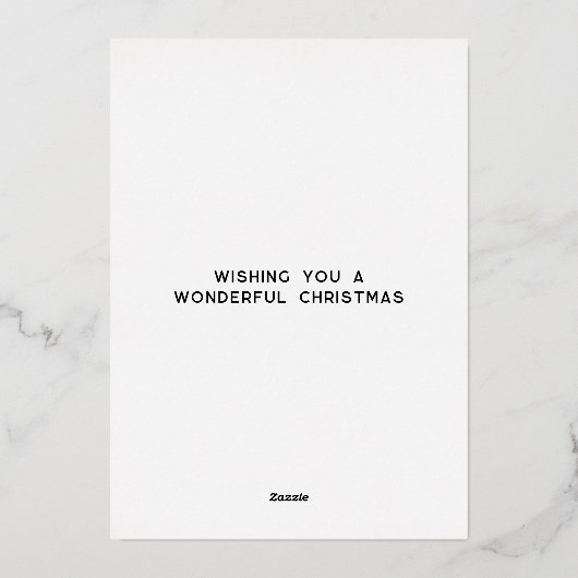 Krans van hertenbos voor feestdagen van echt folie (Achterkant)