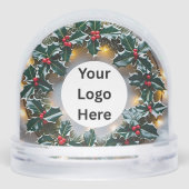 Krans van Holly Klantwaardering Sneeuwbol (Achterkant)