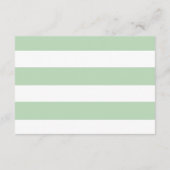 Krans van kerst hulst trouwdetails informatiekaartje (Achterkant)