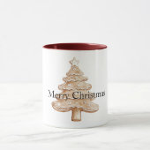 Krans van room-gingerbread mok (Midden)