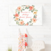 Krans van Rozen en knoppen Spandoek (Insitu)