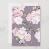 Krans van rozentuin ⎢ Foto Sla de datum vrij kaart (Achterkant)