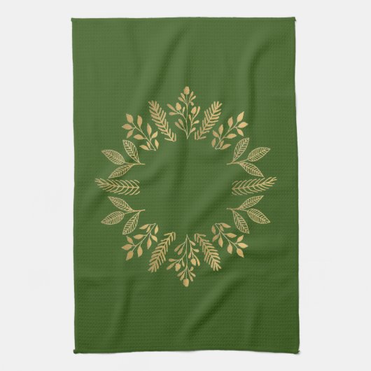 "Krans van Tarwe" Keuken Handdoek (Verticaal)