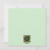 Krans van vreugde Inspirerende Kerstkaart (Achterkant)