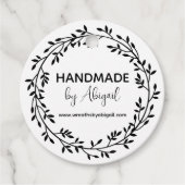 Krans Vines Handgemaakt | Ambachtelijk bedrijf Bedankjes Labels (Voorkant)